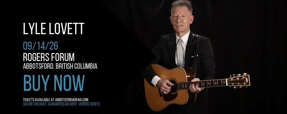 Lyle Lovett at Rogers Forum