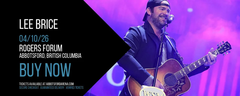 Lee Brice at Rogers Forum